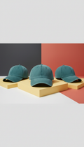 Ocean Teal vintage-wash cap
