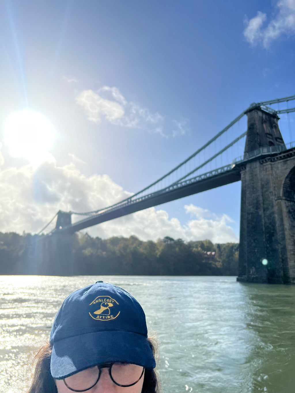 Anglesey Puffin Cap - Embroidered Vintage-Washed Hat